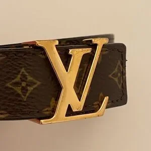 Louis Vuitton Slim Monogram 25mm Belt Size 80/32 with Box & Dust Bag Louis Vuitton | Accessories | Louis Vuitton Slim Monogram  main image 2